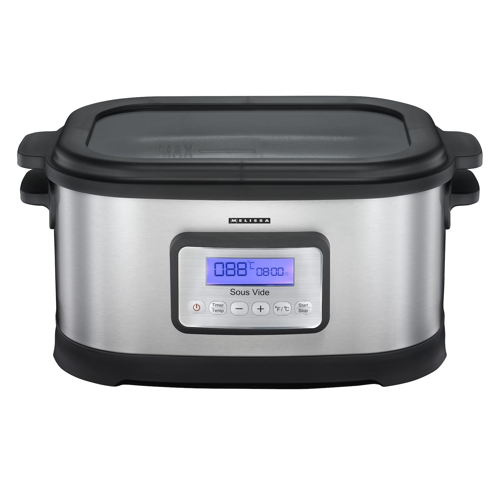 Melissa Sous Vide 6L 520W Schwarz/Edelstahl