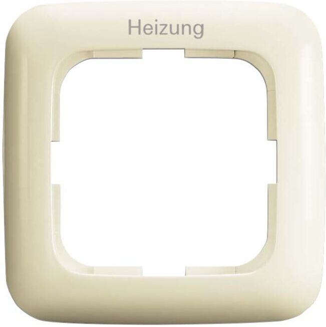 Busch-Jaeger Cadre simple blanc, (chauffage urgence) 2511 JH-212 (2CKA001725A0662)