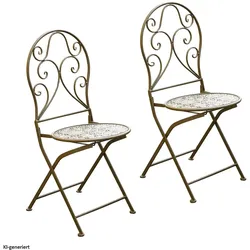HTI-Living, Gartenstühle, Gartenstuhl 2er-Set