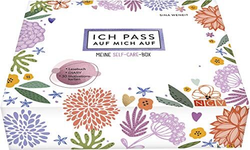 Sina Weneit - Ich pass auf mich auf - Meine Self-Care-Box: Lesebuch, Diary und 30 Motivationskarten - Preis vom 18.10.2026 19:22:15 h