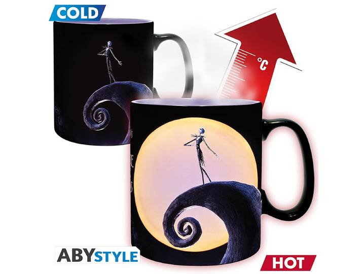L'ETRANGE NOEL DE MONSIEUR JACK Mug thermo-réactif Jack & Lune Grand contenant