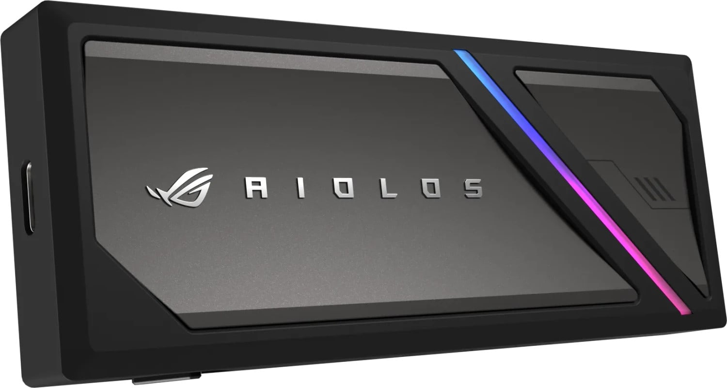 ASUS ROG Strix Aiolos, USB-C 3.2 M.2 NMVe SSD-Gehäuse