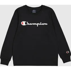 CHAMPION Kinder Shirt Long Sleeve, Größe XXL in Schwarz Schwarz