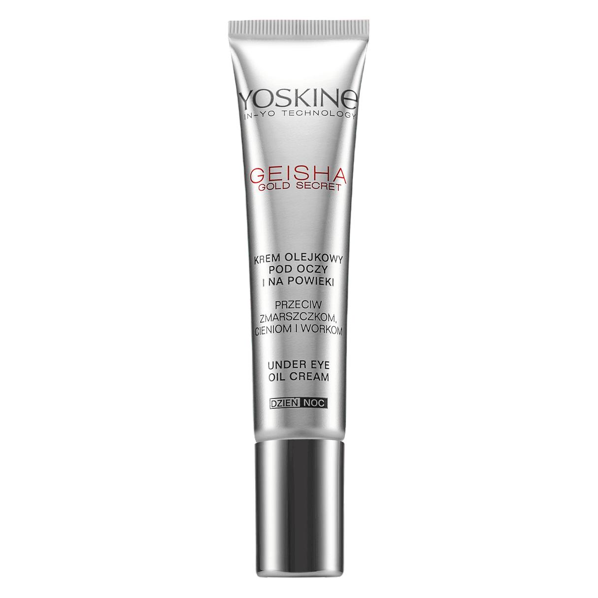 Yoskine Geisha Gold Secret Eye and Eyes Wrinkle Cream 15ml (Augenpflege Fluid, 15 ml, Tag + Nacht) (5900525063762)