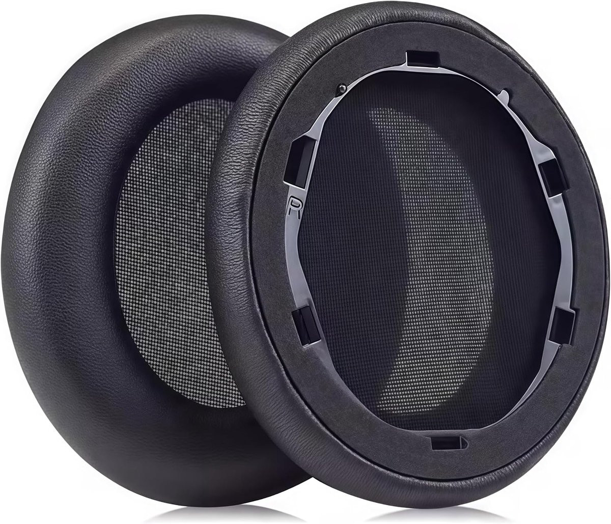Anker Soundcore Life Q30/Q35 Oorkussens met Eiwitleer en Geluidsisolatie - Zwart