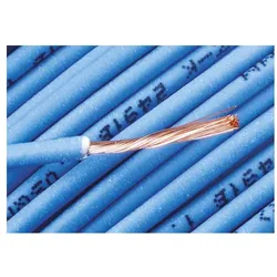RS PRO, Kabelleitung, 2491B 1.0mm blue LSHF equipment wire (100 m)