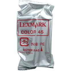 Lexmark 45 Druckerpatrone – tri-color – ohne Umkarton