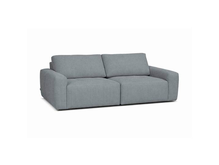 Livetastic 2-Sitzer-Sofa Maza, Grau, Füllung: Polyester, Faserbällchen, 222x80x106 cm, Wohnzimmer, Sofas & Couches, Sofas, 2-Sitzer Sofas