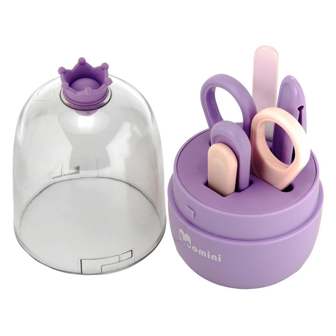 Momini Lilac 4-in-1 Baby Maniküre-Set (LILAC)