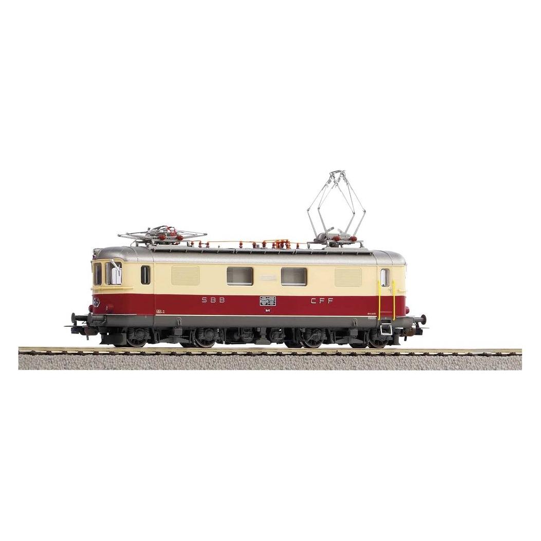 Piko SBB E-Lok Re 4/4 I Nr. 10033 in der TEE-Lackierung Ep. IV DC (Spur H0) (96889)