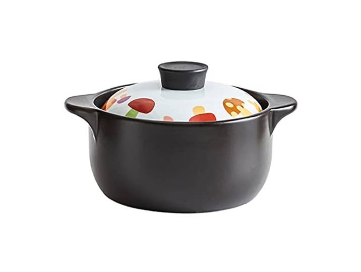 KFGISD, Steinguttopf, Keramik-Kochtopf, Tontopf for Kochen,Tontopf