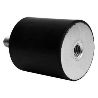 RS PRO Gummi Vibrationsdämpfer, Aussen-/Innengewinde Puffer M4X10, Ø 10mm x 10mm, 45 Shore A (Zubehör) (1961342)