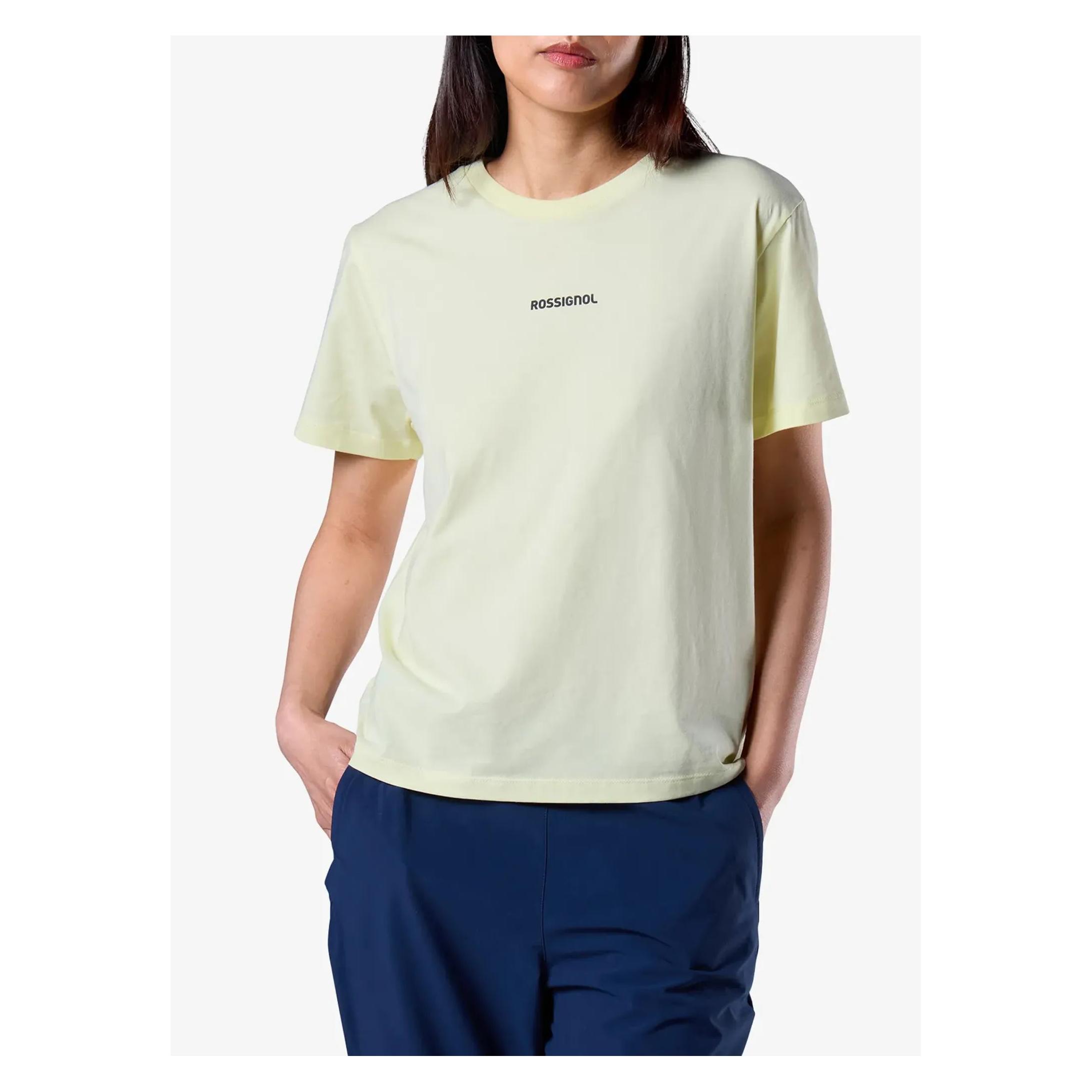 Rossignol T-Shirt Baumwolle Damen Graphic Waterfall Tee - wax yellow (XS) (71803830)