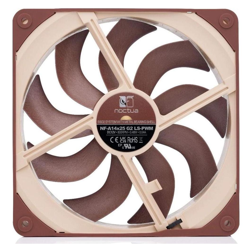 Noctua NF-A14x25 G2 LS-PWM (140 mm, 1x) (NF-A14x25 G2 LS-PWM)