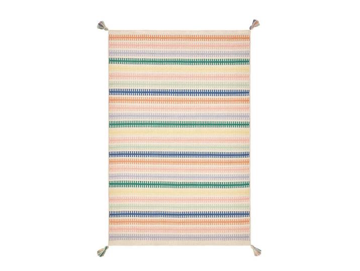 benuta Kinderteppich Lulu Mehrfarbig 120/170 cm, Textil, Gestreift, Rechteckig, 120x170 cm, für Fußbodenheizung geeignet, Teppiche & Böden, Teppich, Kinderteppich