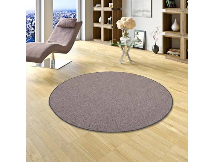 Snapstyle Sisal Natur Teppich Astra Stone Mix Rund in 7 Größen
