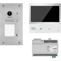 Video-Türsprechanlage VT200 UP 1xTürsprechstelle, 1xTaste 1xTouch-Innenstation+Netzgerät *KB* Indexa