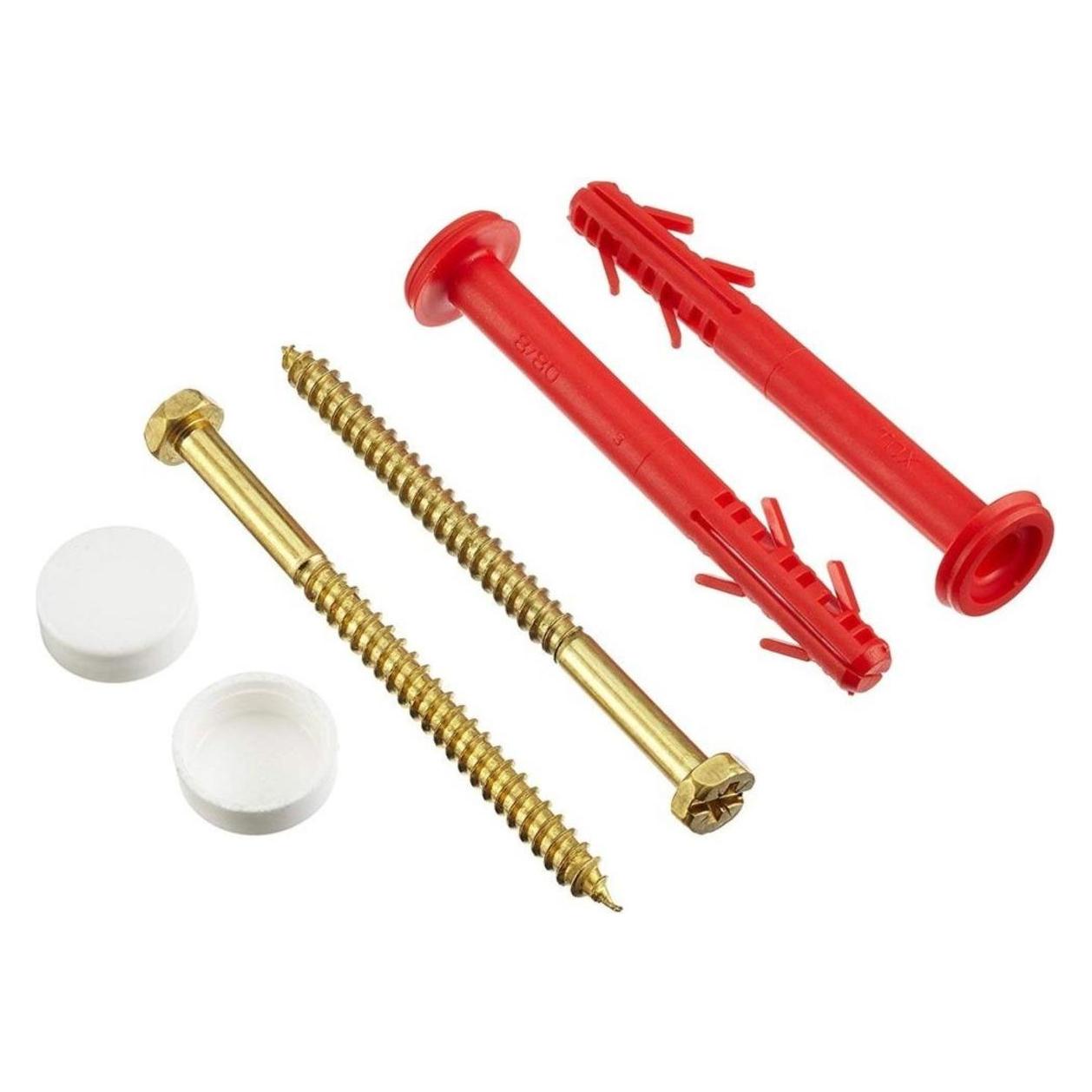 Tox Stand-WC-Befestigung Toilet XL Cap weiss (2 Stk.) (04510135)