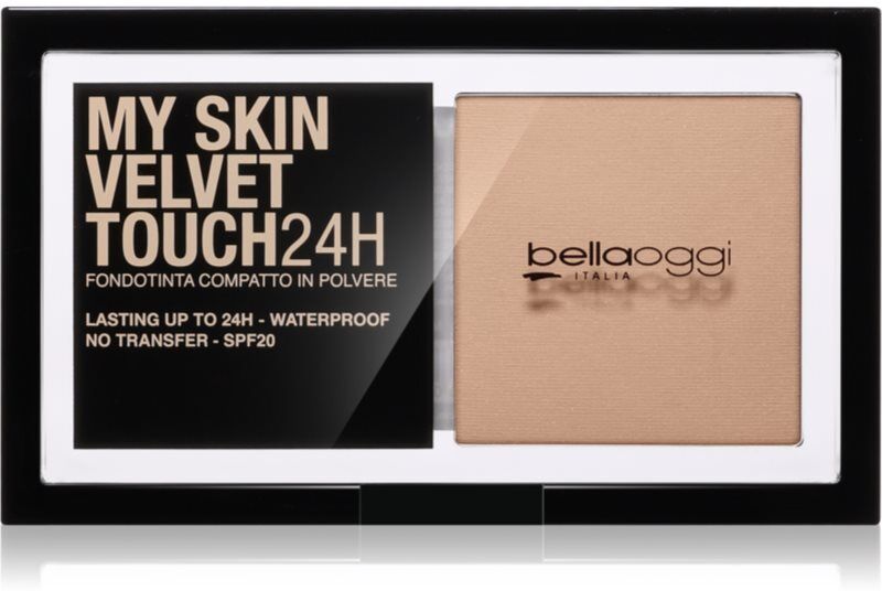 bellaoggi My Skin Velvet Touch 24H compact powder foundation SPF 20 shade 15C Natural Beige 9 g