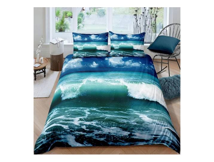 LuxusKollektion Kinderbettwäsche Kinder Bettwäsche Ozean 155x220 3tlg