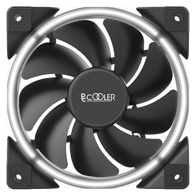 Pccooler CORONA mit weisser Beleuchtung (120 mm, 1x) (CORONA-WHITE)