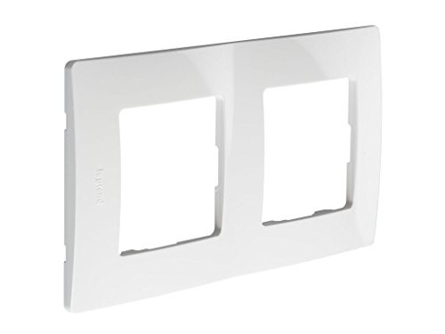 Legrand 448397869 afdekplaat, 2 stuks, groen/wit
