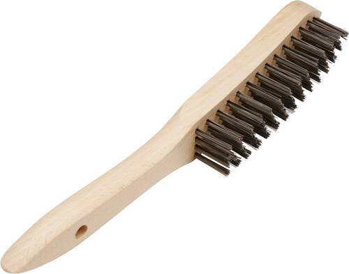 Rhodius SHBG, 12 Stück Handbürste 4 Reihen, gerade, TOPline, für Stahl SHBG 353057 12St.
