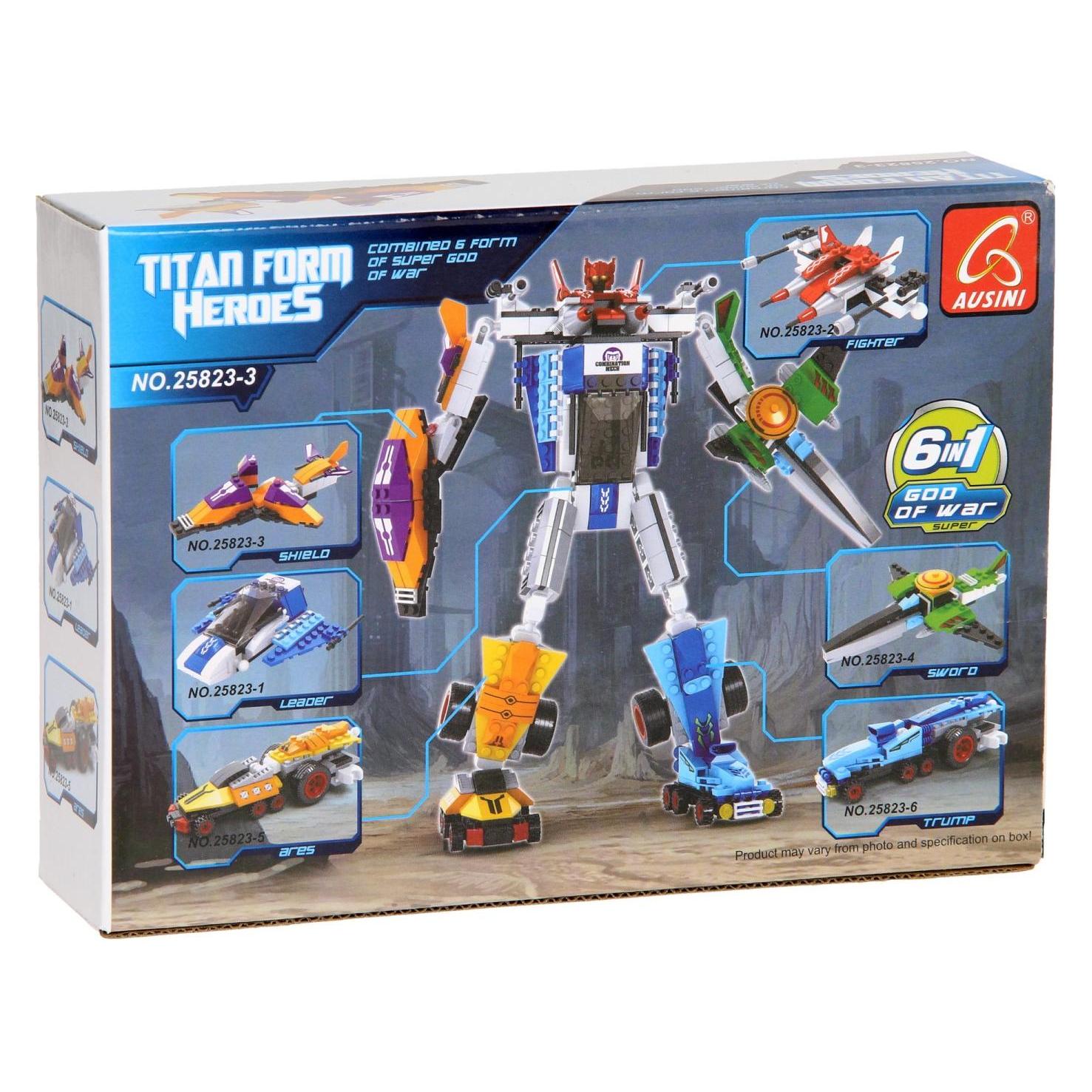 Lobbes Titan Heroes Bausatz - Space Orange - 49 Teile. (68598853)