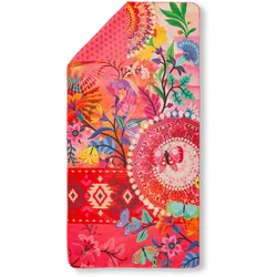 Sporthandtuch HIP "Giselah", rot, B:50cm L:100cm, Microfaser, Mikrofaser, Handtücher, Mikrofaser, 50x100, Schnelltrocknend, Reise, Sport, Wendeoptik, Bunt