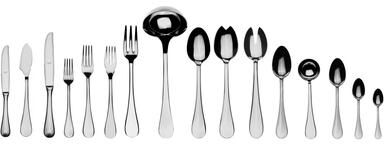 Mepra Brescia Flatware Set - 126 Pieces - Stainless Steel