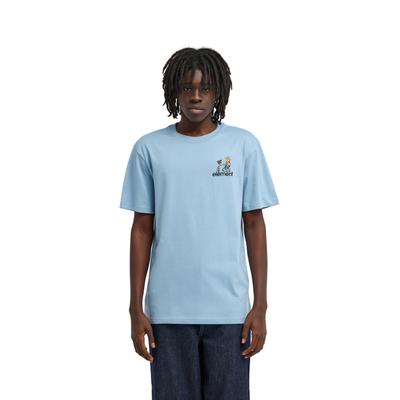 T-Shirt ELEMENT "Gardening", Herren, Gr. XL, blau (faded denim), Obermaterial: 100% Baumwolle., Shirts T-Shirt