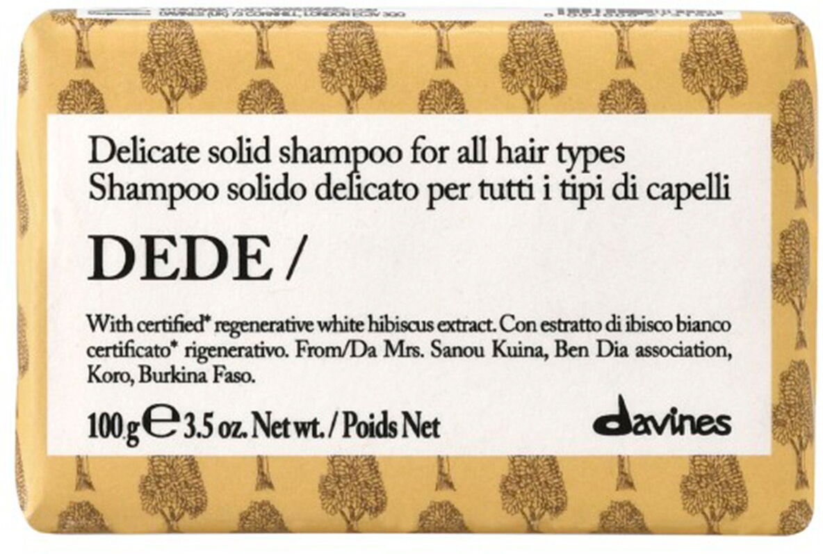 100g Davines Essential Haircare Dede Shampoo Bar