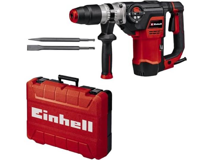 Einhell Marteau perforateur TE-RH 40 3F 1050 W 10 J SDS-max frappe pneumatique perçage béton 40 mm 4 fonctions burin plat burin pointu