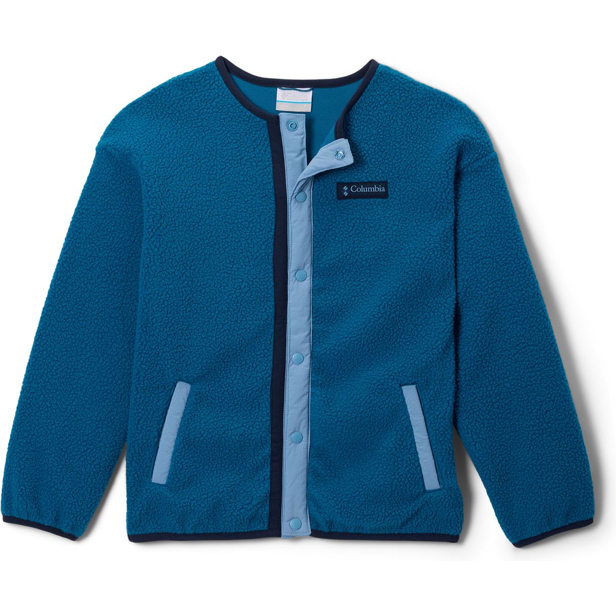 Columbia Helvetia Full Snap Fleece phoenix blue, rainy day (442) L 217389-2173891-442-L