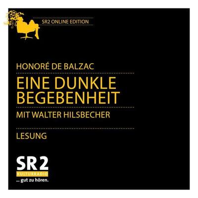 Eine dunkle Begebenheit - Honore de Balzac, Audio, 9783956159527