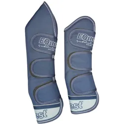 EQuest Transportgamasche für Pferde, 4er Set - Navy, M Vollblut