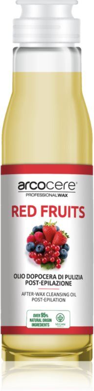 Arcocere After Wax Red Fruits huile nettoyante apaisante pour l’épilation 150 ml