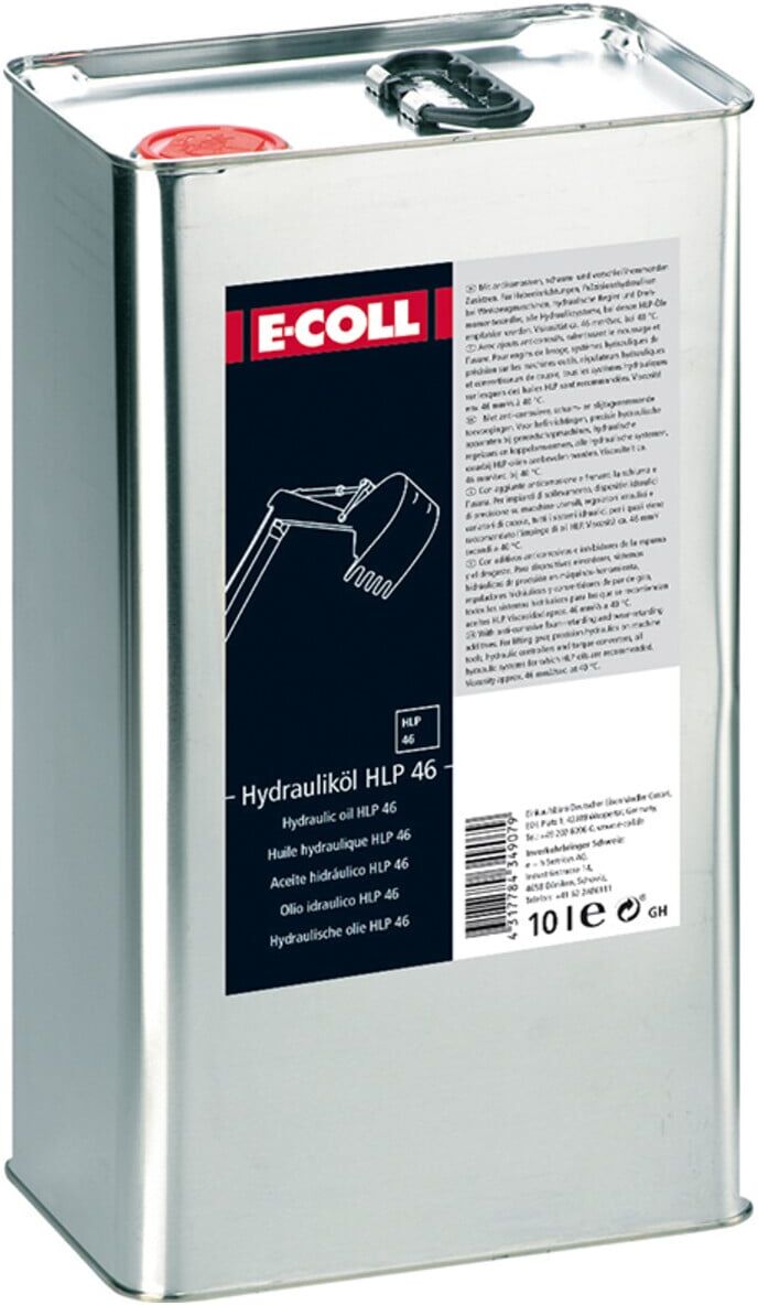 E-COLL Hydrauliköl HLP 46 10L Kanister (4317784349079)