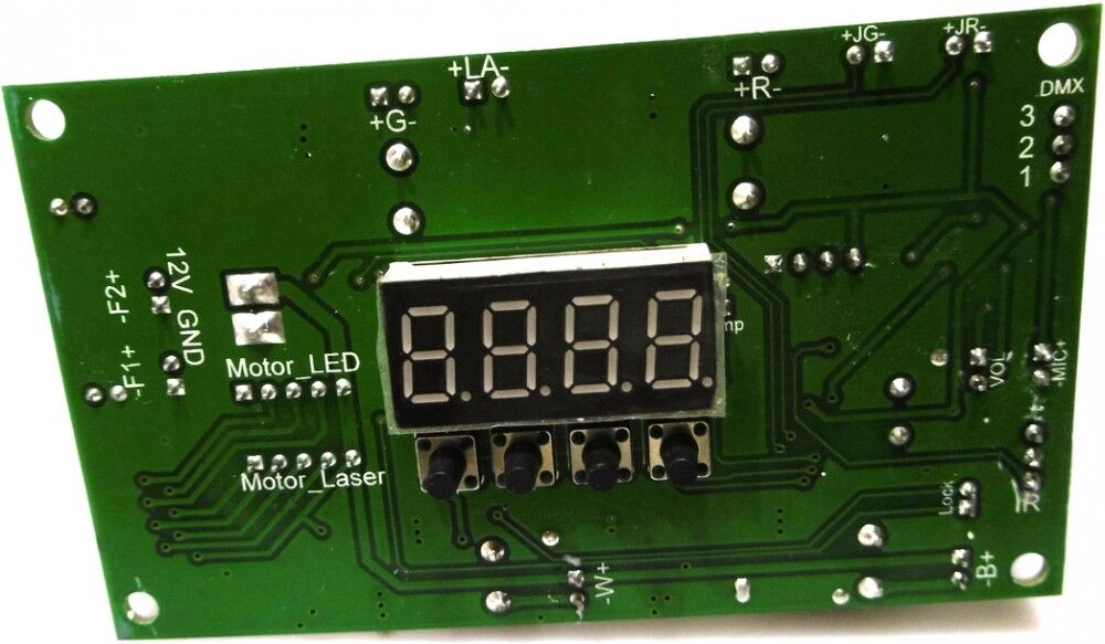 Ersatzteil Platine (Steuerung) Led Laser Derby