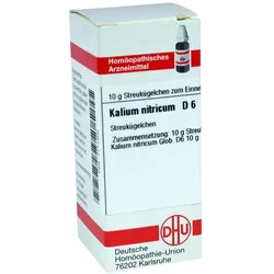 Kalium Nitricum D 6 Globuli 10 g
