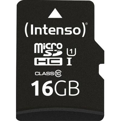 Intenso 16GB microSDHC Performance microSD-Karte 16 GB Class 10 UHS-I Wasserdicht