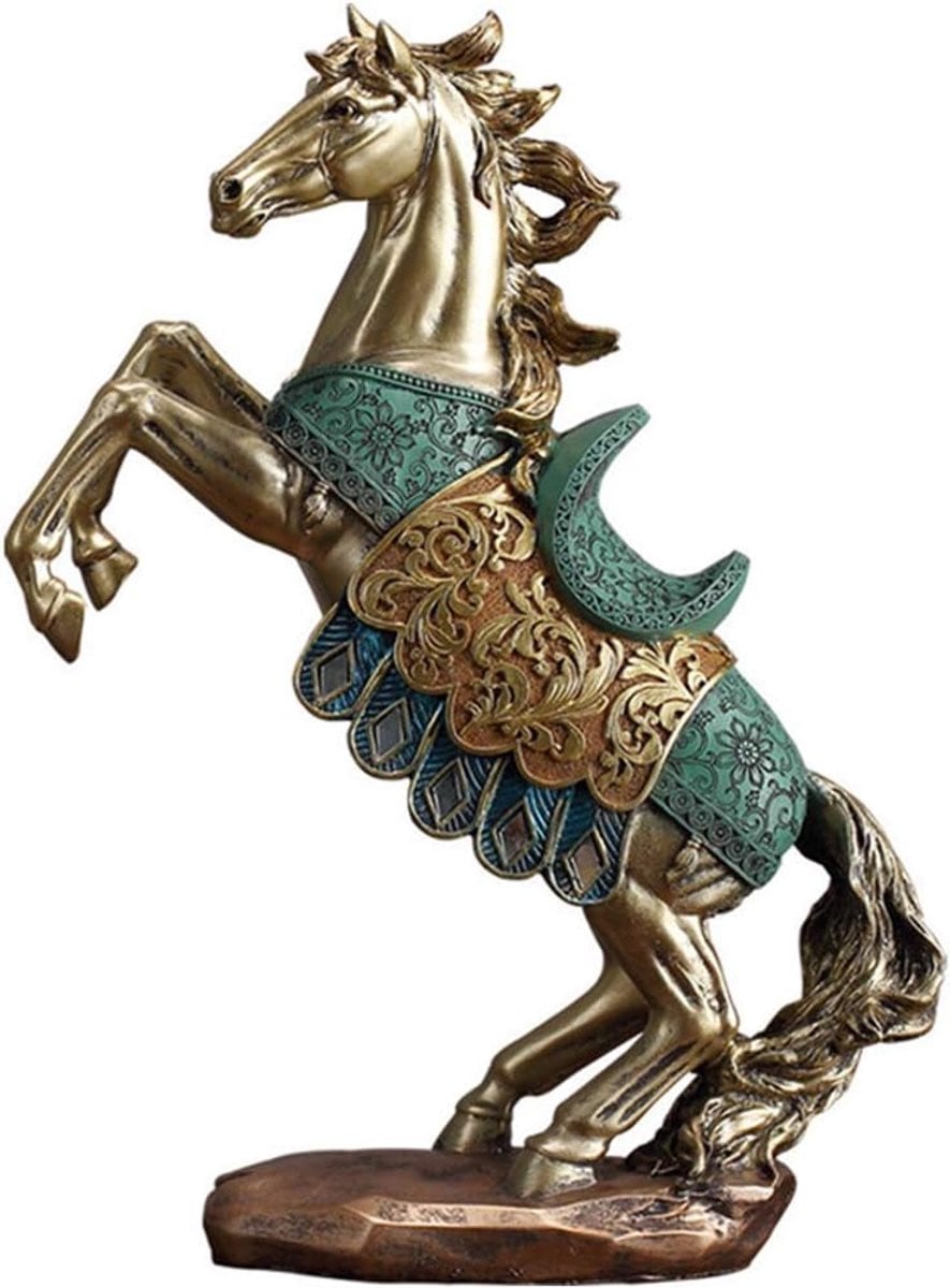 Paarden beeldjes decoratie voor in de woonkamer