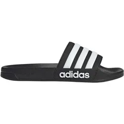 ADIDAS Badeslipper Shower adilette, Größe 50 in Schwarz Schwarz