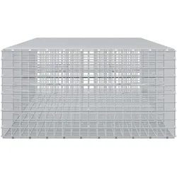 vidaXL, Steinkorb, Gabion mit 5 mm Draht und 5x5 cm Maschen 450x100x50 cm
