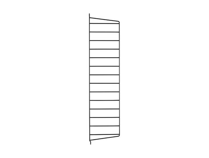 String Panneau mural String Noir, 75x20 cm, lot de 1