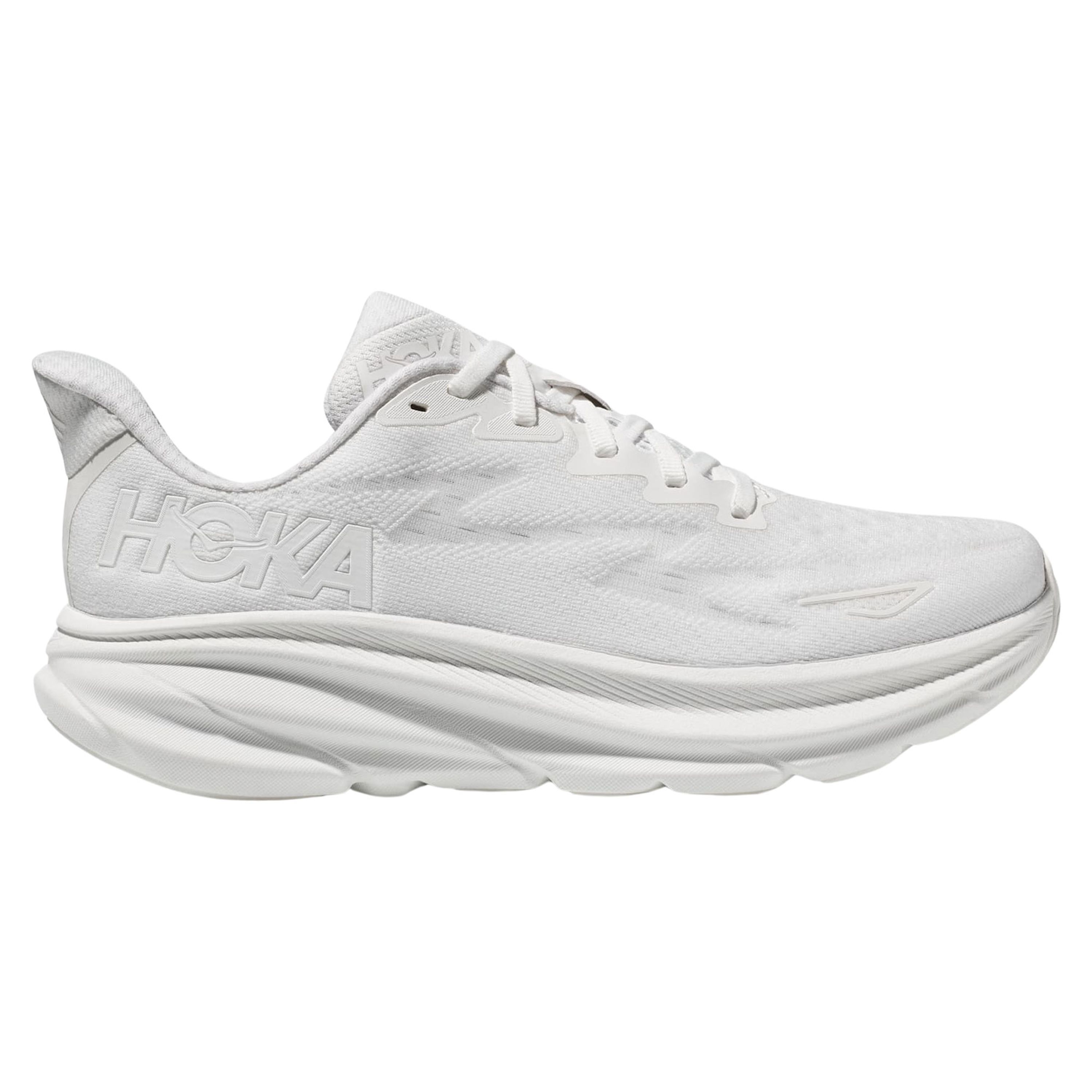 HOKA ONE ONE Hoka Damen Laufschuh CLIFTON 9 WHITE / WHITE 42