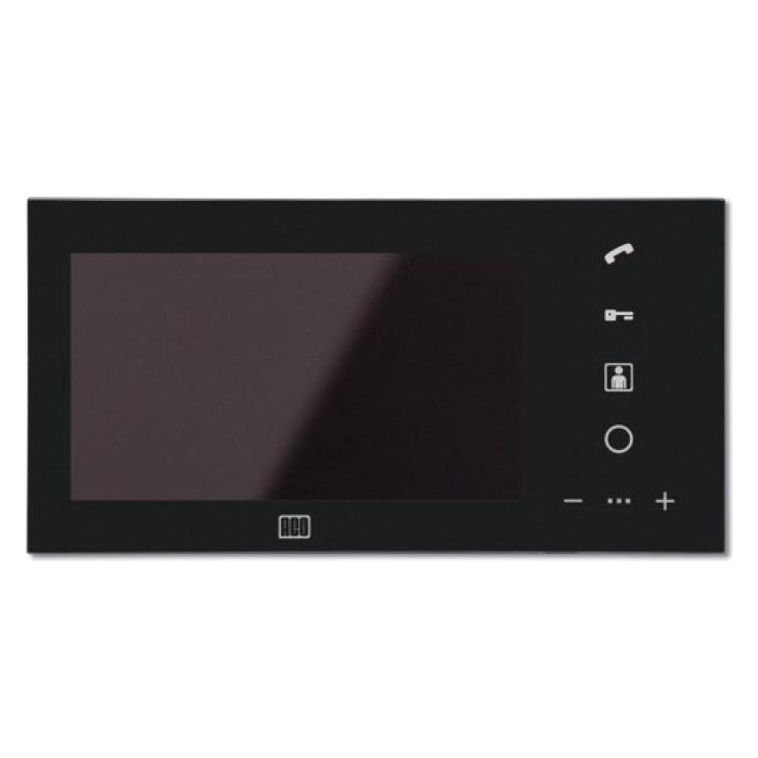 ACO INS-MP7 BK (Schwarz) INSPIRO 7 digitaler Farbmonitor für Video-Gegensprechanlagen (Kabelgebunden) (2908)
