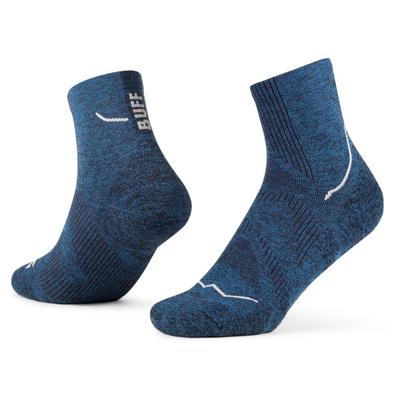 Buff - Dryflx Quarter Sock - Laufsocken 42-44 | EU 42-44 blau