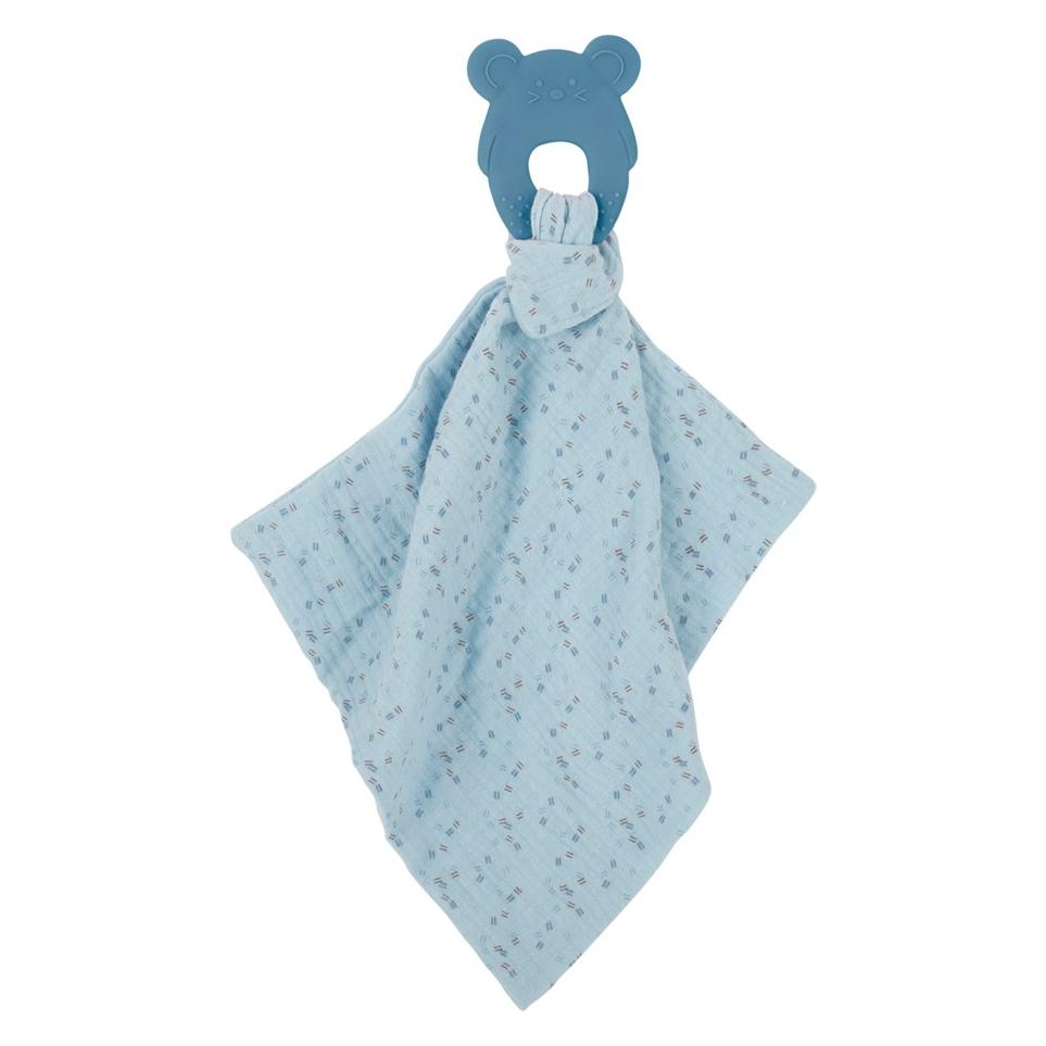 Nattou Kuscheltuch mit Beissring (38 x 33 cm) (877862)
