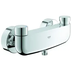 Selbstschluss-Brausebatterie Eurosmart CT 36320, mit Mischung, Wandmontage